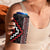 Red Tukutuku Pattern Aotearoa 4 in 1 Can Cooler Tumbler Niho Taniwha and Puhoro Motifs