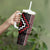 Red Tukutuku Pattern Aotearoa Tumbler With Handle Niho Taniwha and Puhoro Motifs