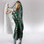 Jade Tukutuku Pattern Aotearoa Hooded Blanket Niho Taniwha and Puhoro Motifs