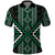 Jade Tukutuku Pattern Aotearoa Polo Shirt Niho Taniwha and Puhoro Motifs