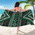 Jade Tukutuku Pattern Aotearoa Sarong Niho Taniwha and Puhoro Motifs