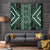 Jade Tukutuku Pattern Aotearoa Tapestry Niho Taniwha and Puhoro Motifs