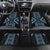 Azure Tukutuku Pattern Aotearoa Car Mats Niho Taniwha and Puhoro Motifs