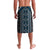 Azure Tukutuku Pattern Aotearoa Lavalava Niho Taniwha and Puhoro Motifs