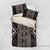 Classic Tukutuku Pattern Aotearoa Bedding Set Niho Taniwha and Puhoro Motifs
