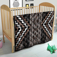 Classic Tukutuku Pattern Aotearoa Quilt Niho Taniwha and Puhoro Motifs LT7 - Polynesian Pride