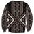Classic Tukutuku Pattern Aotearoa Sweatshirt Niho Taniwha and Puhoro Motifs