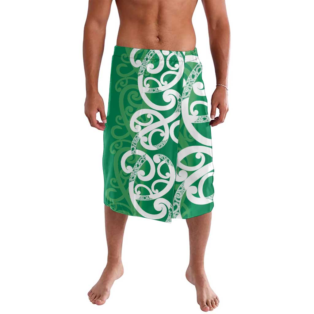 Pounamu Green Maori Lavalava Koru Kowhaiwhai - Polynesian Pride