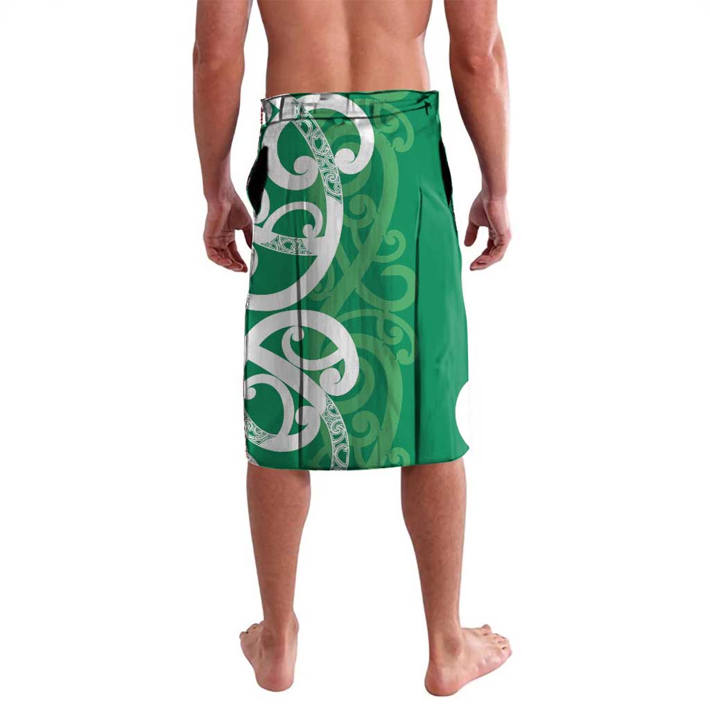 Pounamu Green Maori Lavalava Koru Kowhaiwhai - Polynesian Pride