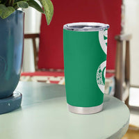 Pounamu Green Maori Tumbler Cup Koru Kowhaiwhai - Polynesian Pride