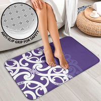 Violet Green Maori Bathroom Set Koru Kowhaiwhai - Polynesian Pride