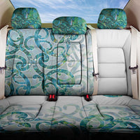 Paua Shell Maori Back Car Seat Cover Koru Kowhaiwhai - Polynesian Pride