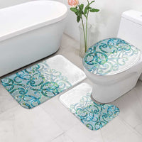Paua Shell Maori Bathroom Set Koru Kowhaiwhai - Polynesian Pride