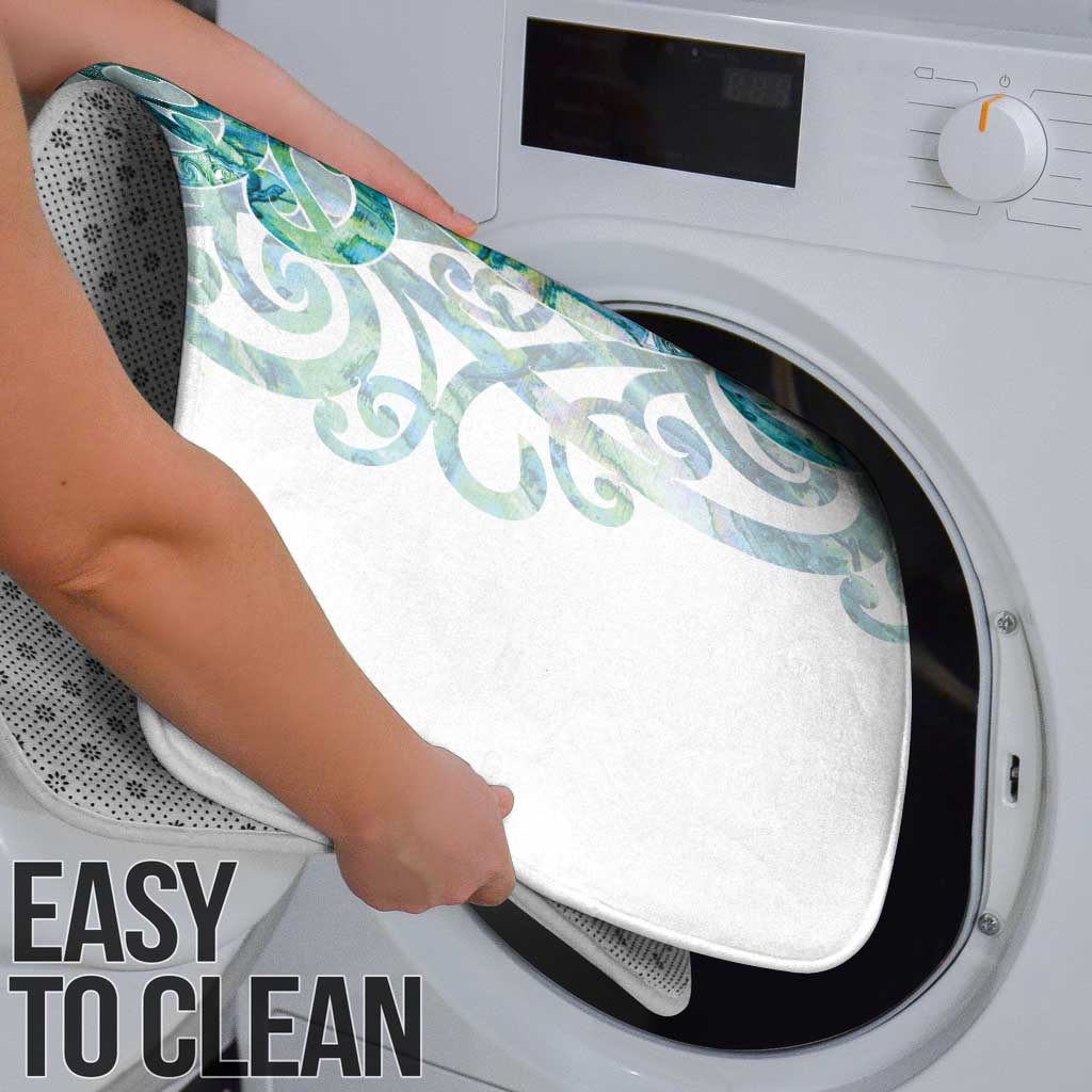 Paua Shell Maori Bathroom Set Koru Kowhaiwhai - Polynesian Pride