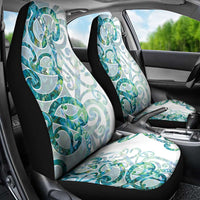 Paua Shell Maori Car Seat Cover Koru Kowhaiwhai - Polynesian Pride