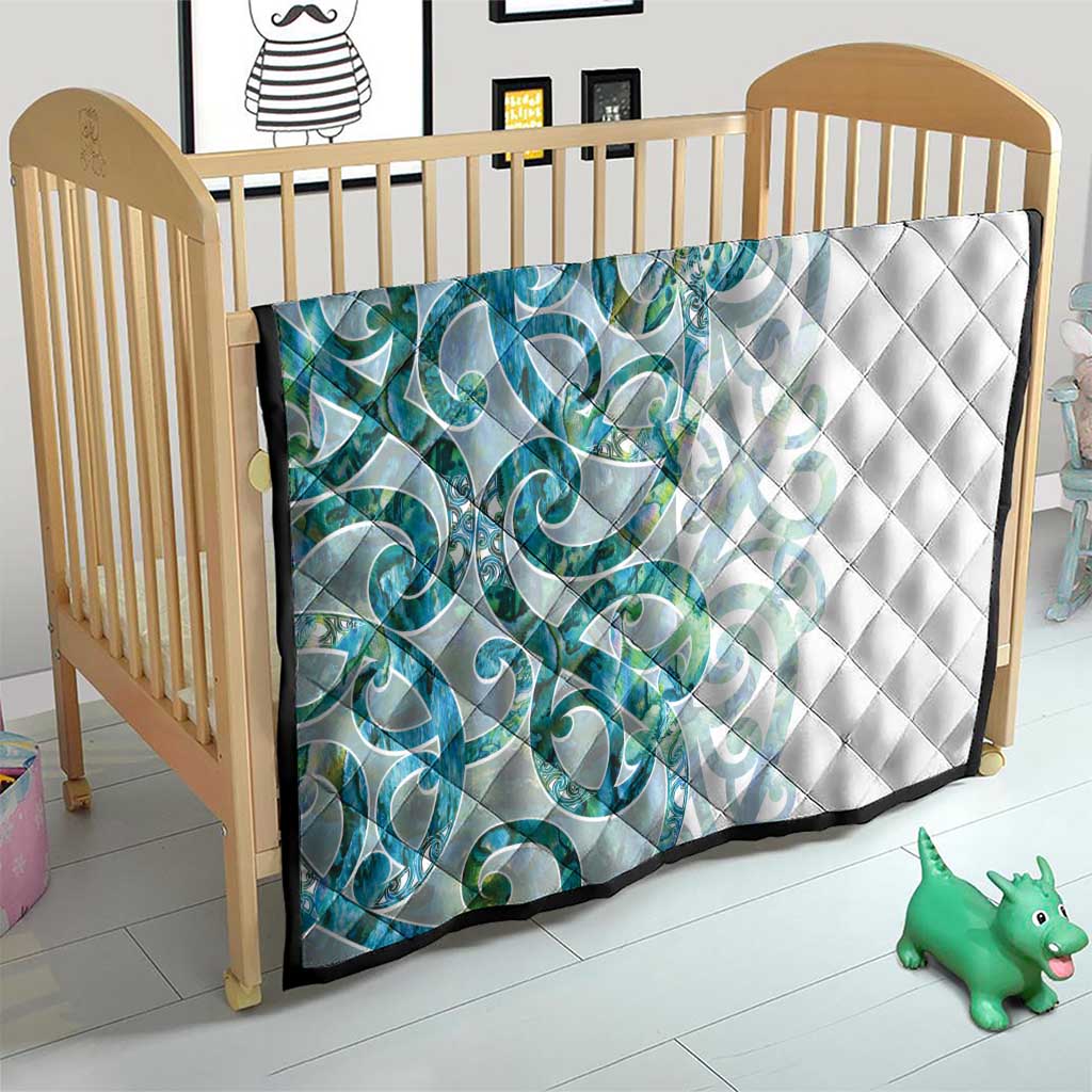 Paua Shell Maori Quilt Koru Kowhaiwhai - Polynesian Pride