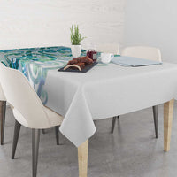 Paua Shell Maori Tablecloth Koru Kowhaiwhai - Polynesian Pride