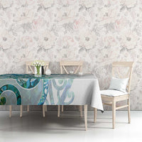 Paua Shell Maori Tablecloth Koru Kowhaiwhai - Polynesian Pride