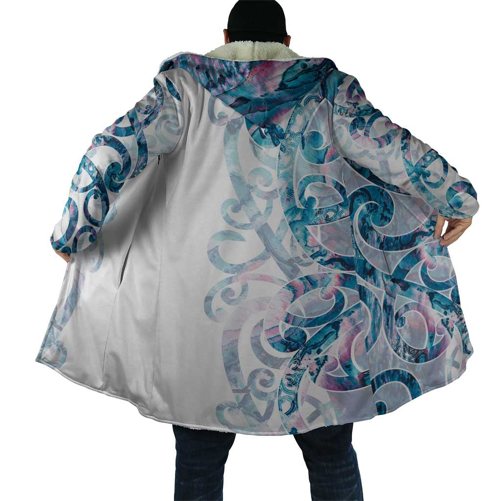 Turquoise Paua Shell Maori Cloak Koru Kowhaiwhai LT7 - Polynesian Pride