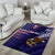 American Samoa Mix US Area Rug Flag Day Grunge Style