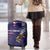 American Samoa Mix US Luggage Cover Flag Day Grunge Style