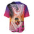 Guam Chamorro Baseball Jersey Artsy Latte Stone