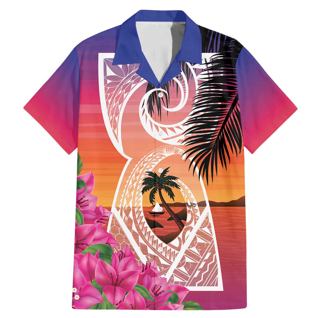 Guam Chamorro Family Matching Mermaid Dress and Hawaiian Shirt Artsy Latte Stone