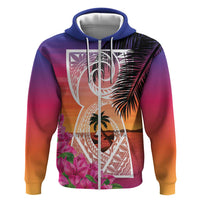 Guam Chamorro Hoodie Artsy Latte Stone
