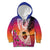 Guam Chamorro Kid Hoodie Artsy Latte Stone