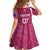 Personalised New Zealand Rugby Family Matching Mermaid Dress and Hawaiian Shirt Aotearoa Champions - Pink Version