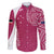 Personalised New Zealand Rugby Family Matching Mermaid Dress and Hawaiian Shirt Aotearoa Champions - Pink Version