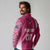 Personalised New Zealand Rugby Long Sleeve Polo Shirt Aotearoa Champions - Pink Version