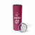 Personalised New Zealand Rugby Skinny Tumbler Aotearoa Champions - Pink Version