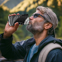 Personalized NZ Darts 4 in 1 Can Cooler Tumbler Paua Shell Maori Koru Whakairo - Polynesian Pride