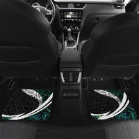 Personalized NZ Darts Car Mats Paua Shell Maori Koru Whakairo - Polynesian Pride