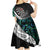 Personalized NZ Darts Kid Short Sleeve Dress Paua Shell Maori Koru Whakairo - Polynesian Pride
