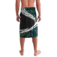 Personalized NZ Darts Lavalava Paua Shell Maori Koru Whakairo - Polynesian Pride