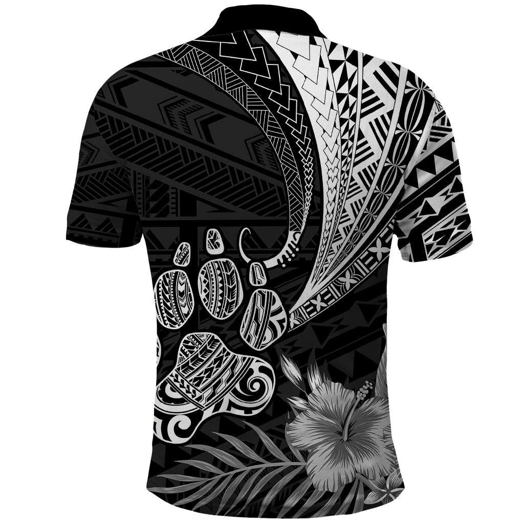 Custom Polynesian Polo Shirt Bulldog With Polynesian Patterns LT7 - Polynesian Pride