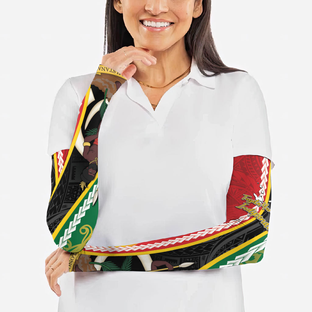 Ni-Vanuatu Indipendens Dei Celebretem Arm Sleeves Yumi Yumi Yumi
