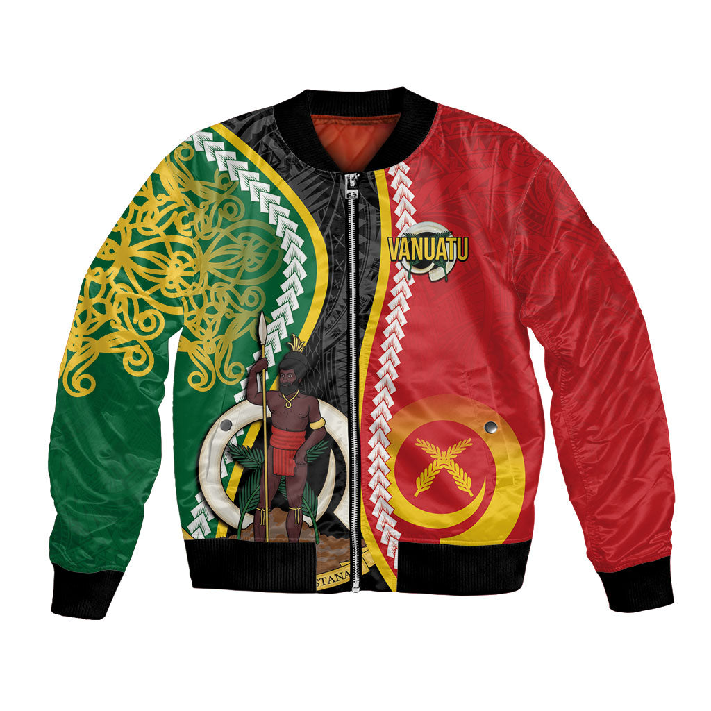 Ni-Vanuatu Indipendens Dei Celebretem Bomber Jacket Yumi Yumi Yumi LT7 Unisex Multicolor - Polynesian Pride