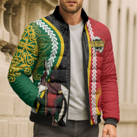 Ni-Vanuatu Indipendens Dei Celebretem Bomber Puffer Jacket Yumi Yumi Yumi
