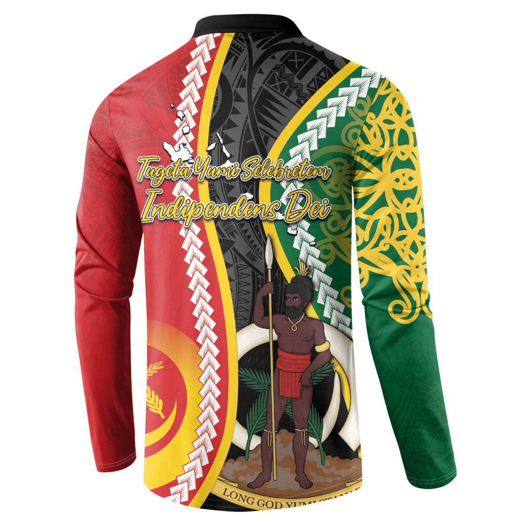 Ni-Vanuatu Indipendens Dei Celebretem Button Sweatshirt Yumi Yumi Yumi