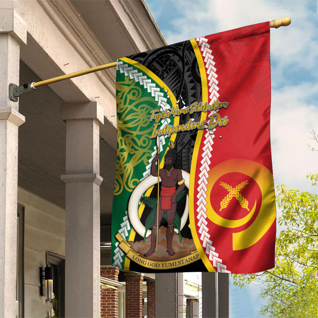 Ni-Vanuatu Indipendens Dei Celebretem Garden Flag Yumi Yumi Yumi