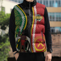 Ni-Vanuatu Indipendens Dei Celebretem Sleeveless Puffer Jacket Yumi Yumi Yumi