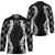 Hawaii Aloha Plumeria Lei Black Palaka Hockey Jersey - Polynesian Pride