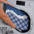 Hawaii Aloha Plumeria Lei Navy Palaka Bathroom Set - Polynesian Pride