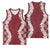 Hawaii Aloha Plumeria Lei Scarlet Palaka Basketball Jersey - Polynesian Pride