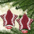 Hawaii Aloha Plumeria Lei Scarlet Palaka Ceramic Ornament - Polynesian Pride