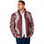 Hawaii Aloha Plumeria Lei Scarlet Palaka Padded Jacket - Polynesian Pride
