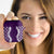 Hawaii Aloha Plumeria Lei Violet Palaka AirPods Case - Polynesian Pride